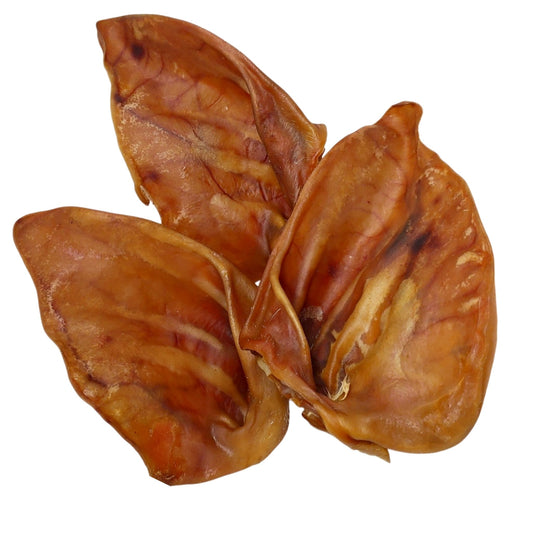 Australian Air Dried Jumbo Size Pig Ear Dog Treats