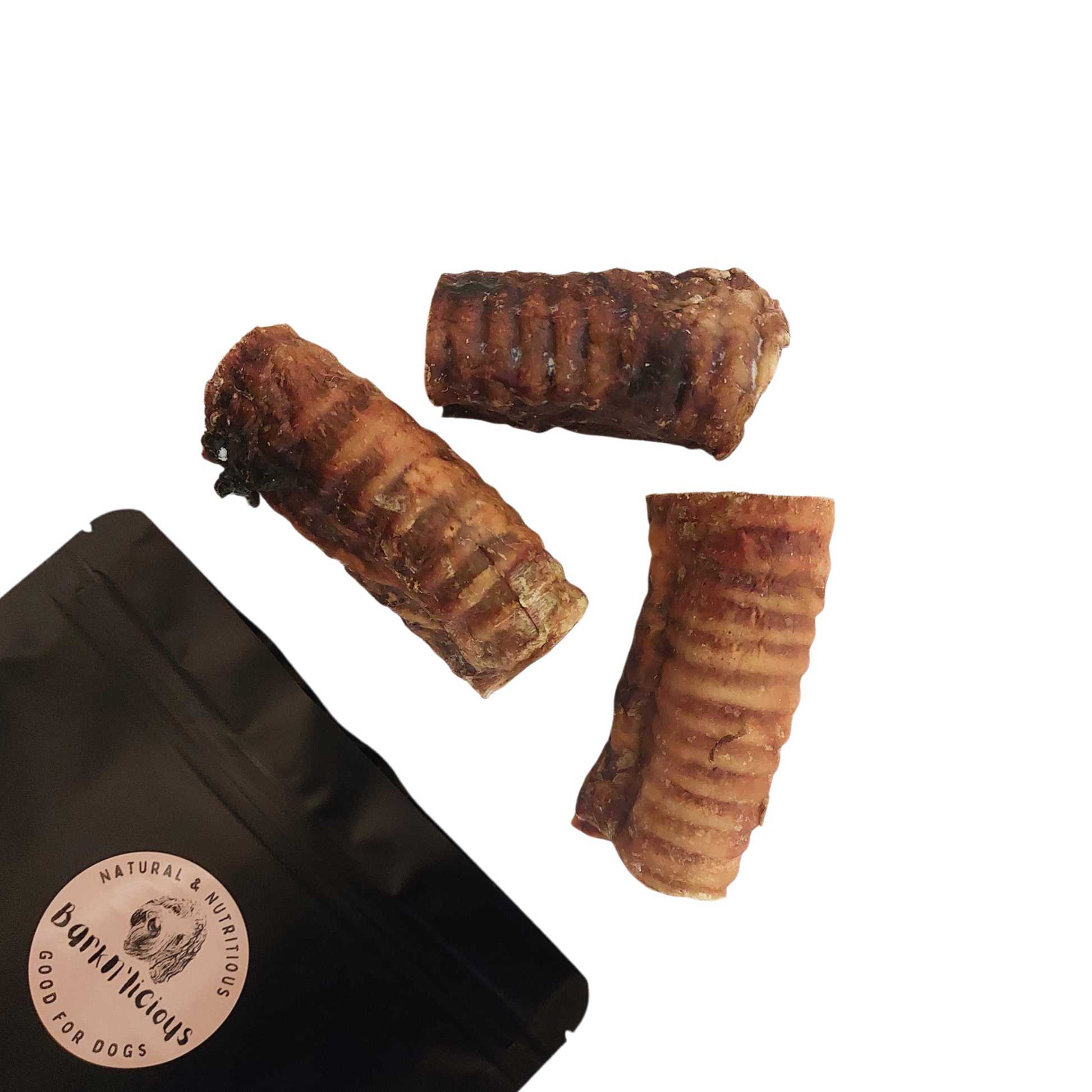 Best all natural healthy air dried dog treats beef trachea puppy treats long lasting dental chew