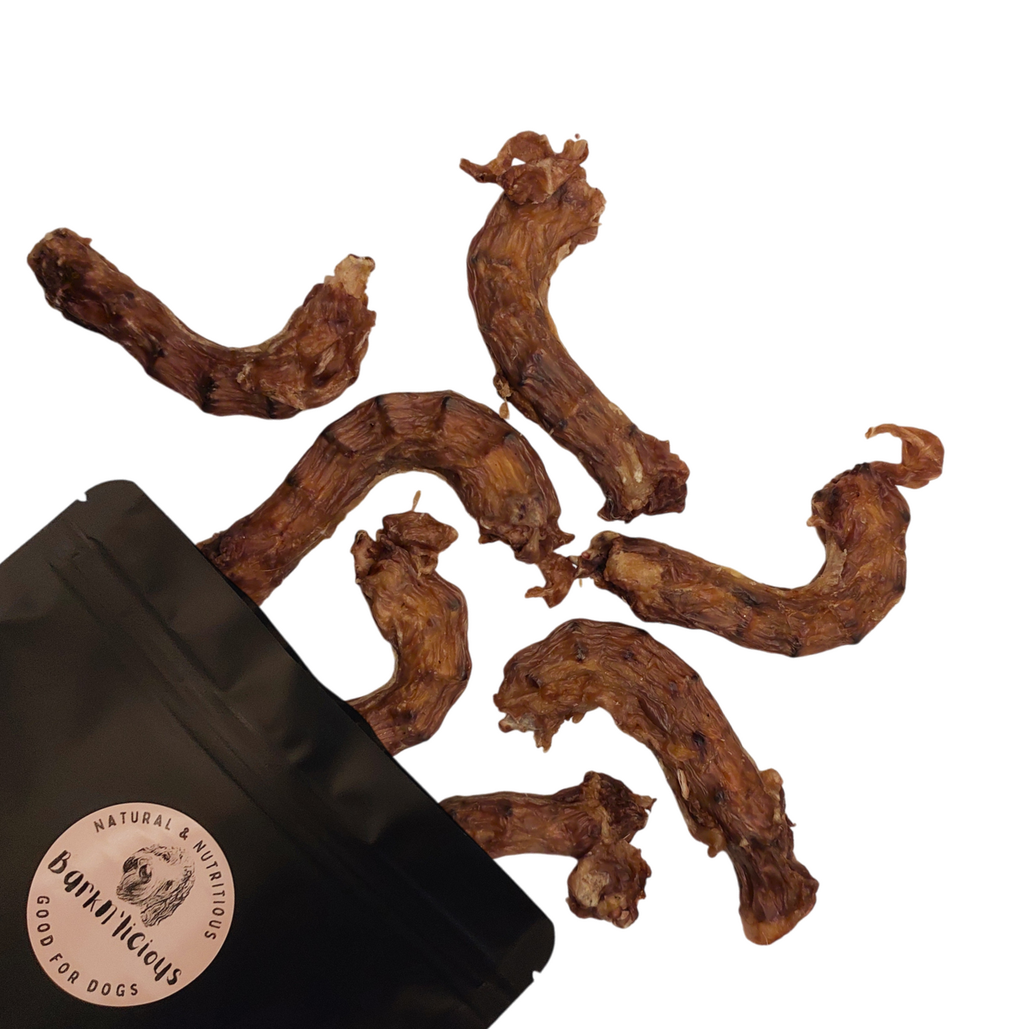 Best all natural healthy air dried dog treats chicken neck puppy treats dental chew