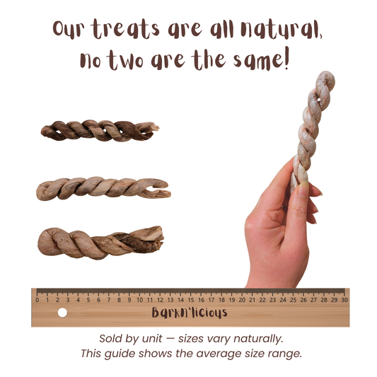 Ling Fish Twist - all natural, single ingredient healthy dog treat