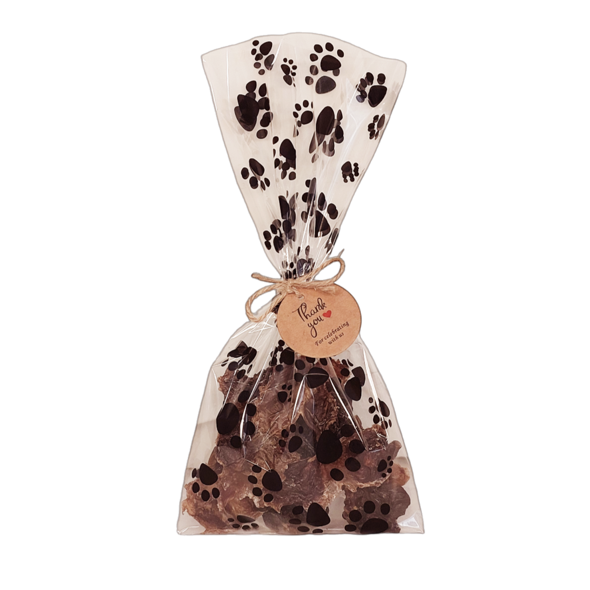 dog birthday party favour treat bags black colour