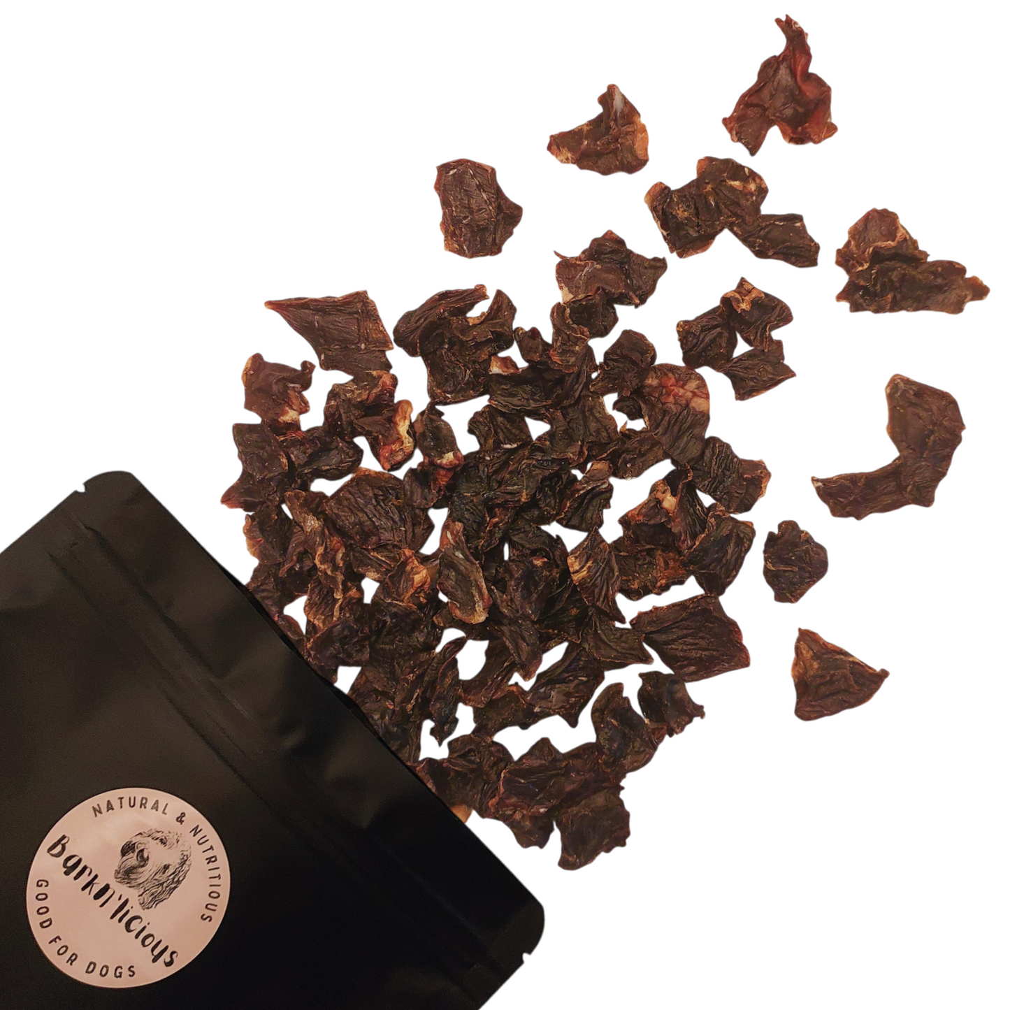 All natural healthy dog treats dehydrated lamb hearts  puppy treats for training and rewards hypoallergenic