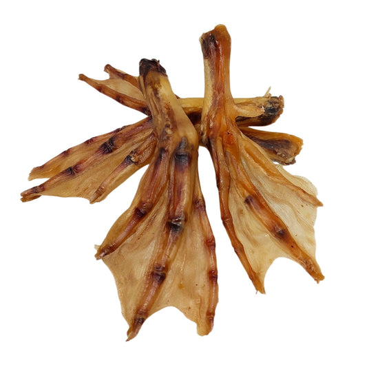 Australian Natural Air Dried Duck Feet Dog Treats