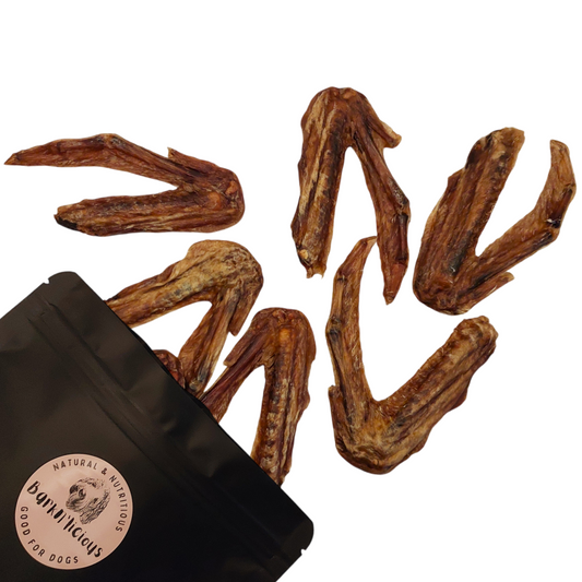 Best all natural healthy air dried dog treats duck wing puppy treats hypoallergenic dental chew
