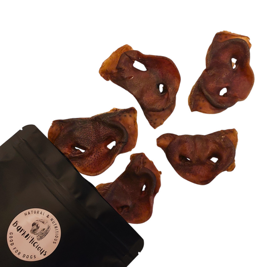 Best all natural healthy air dried dog treats pig snout pork dental chews puppy treats hypoallergenic