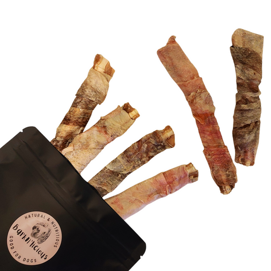 Healthy Natural Australian Ling Fish Roll Dental Treat For Dogs