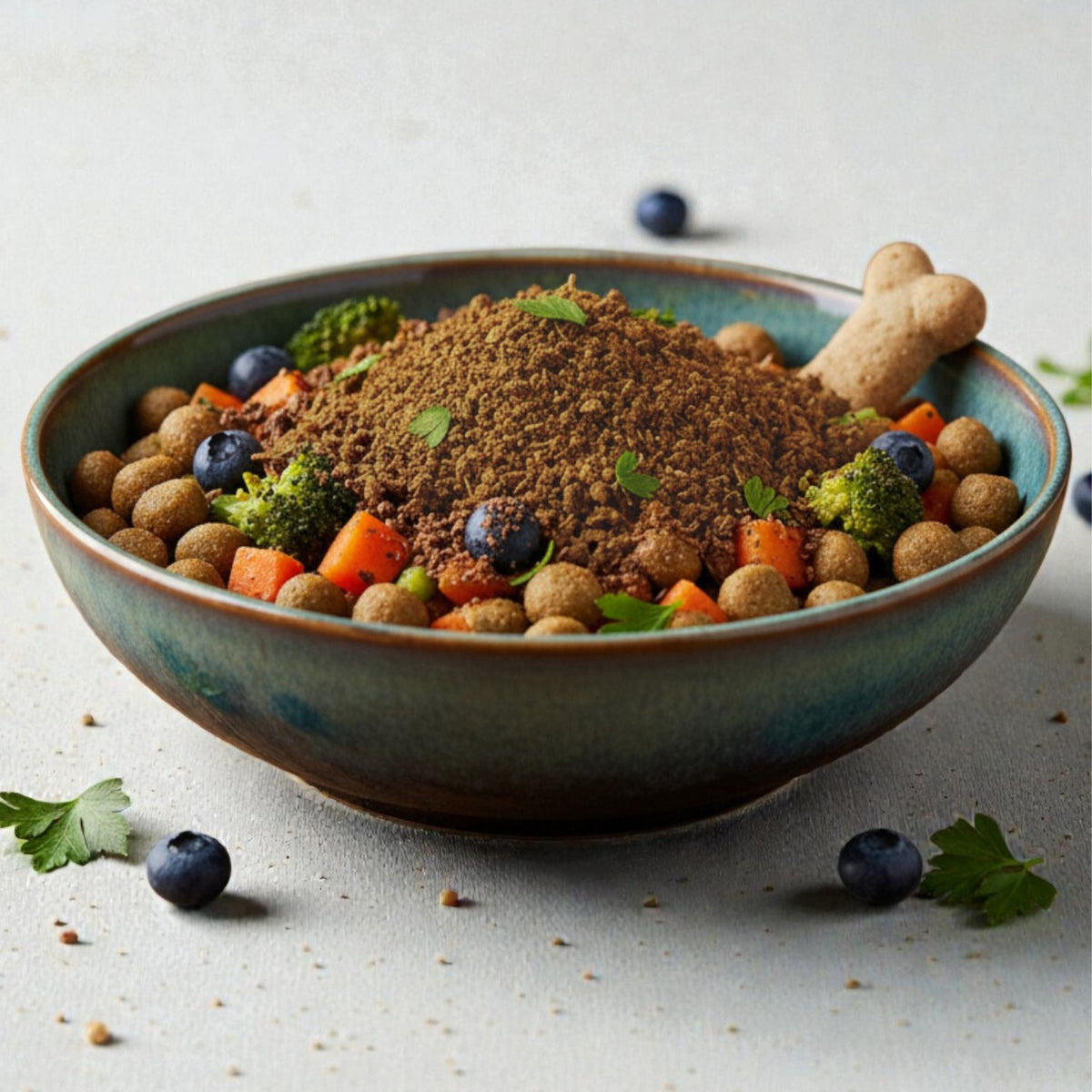 Tasty Natural Chicken Meal Topper For Fussy Dogs - Barkn'licious Dog Treats