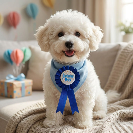 Birthday Badge - Blue