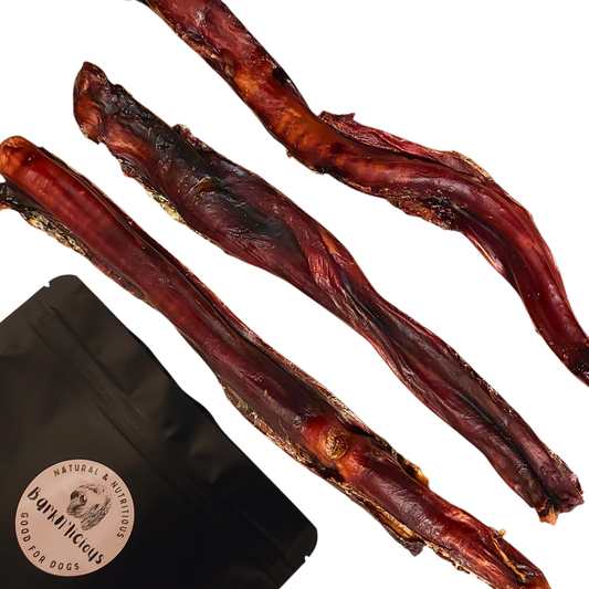 Barknlicious Dog Treats Extra Long Beef Bully Sticks