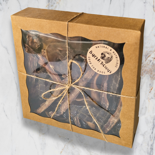 Pork Treat Gift Box For Dog Birthday Celebrations