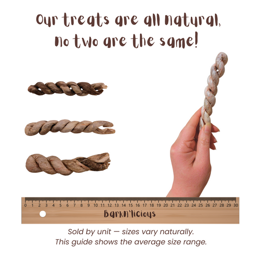 Ling Fish Twist - all natural, single ingredient healthy dog treat