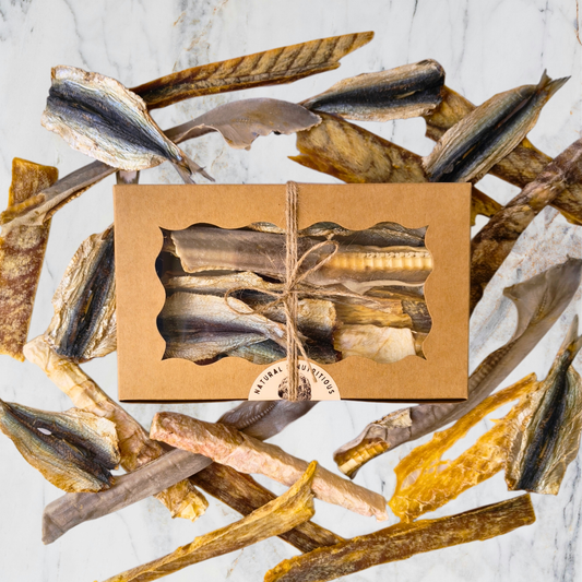 Barknlicious Dog Treats Seafood Mix Treats Gift Box For Dogs